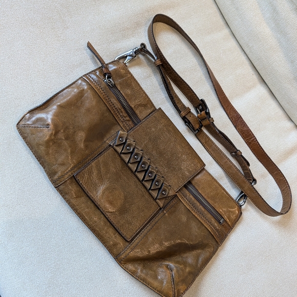 Diane Von Furstenberg Handbags - Diane Von Furstenburg Leather Crossbody Bag - Brown